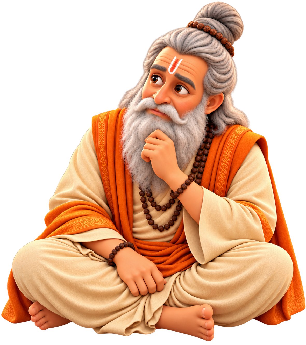 Sage Ved Vyasa Thinking