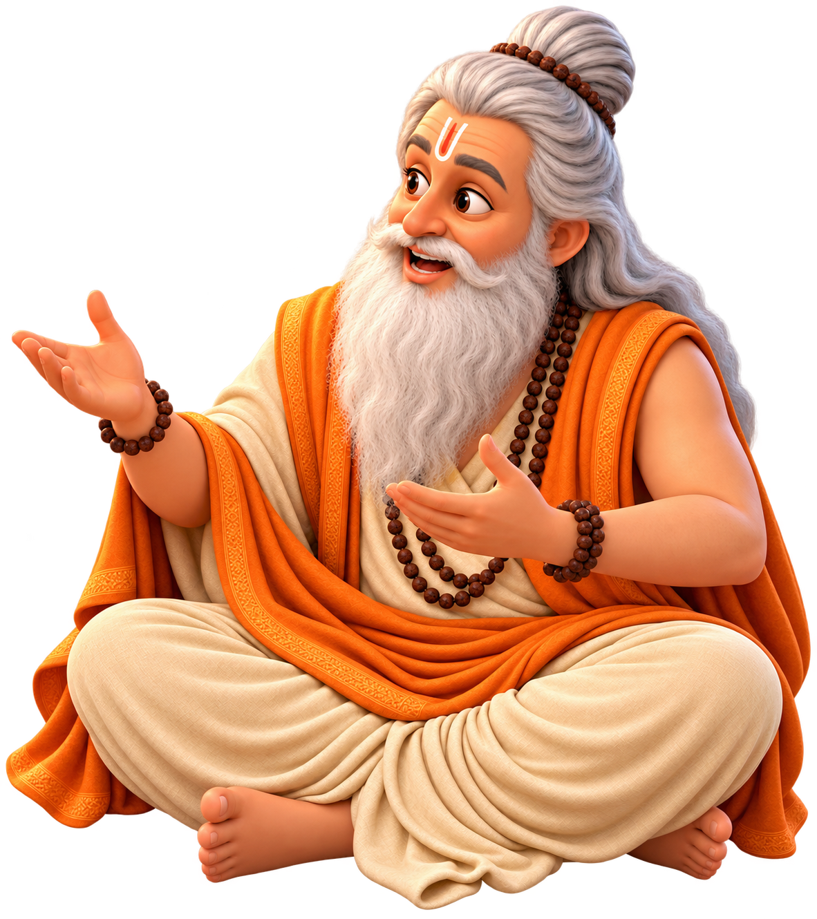 Sage Ved Vyasa Explaining